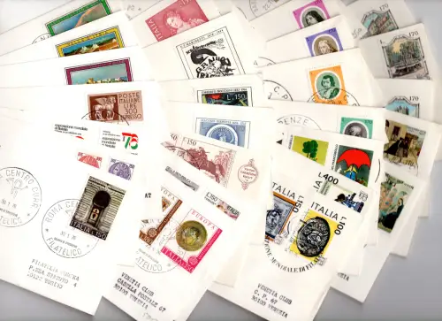 Italien FDC Venetia 1976 kompletter Jahrgang