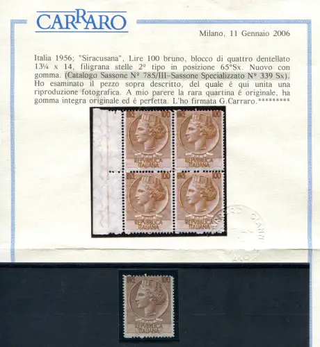 Syrakus L.100 Nr.785/III filigran Sterne II Verzahnung 13,1/4x14 - Sorte