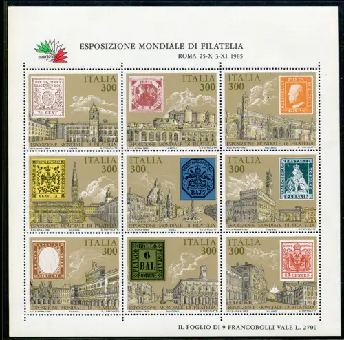 Italien '85 Antiker Ducati Bogen im höchsten Format