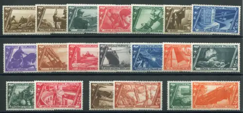 Jahrzehnter Marsch auf Rom komplette Serie mit Luftpost und Express