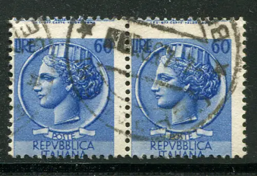 Syrakus Lire 60 Sorten verschobene Verzahnung