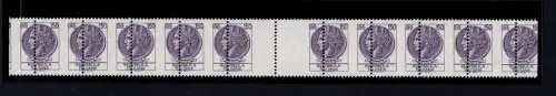 Siracusana Lire 150 n. 1083A Streifen mit verschobener Verzahnung - MNH