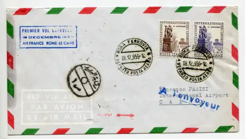 Air France Rom/Kairo vom 18.12.59 - Privatflugzeug