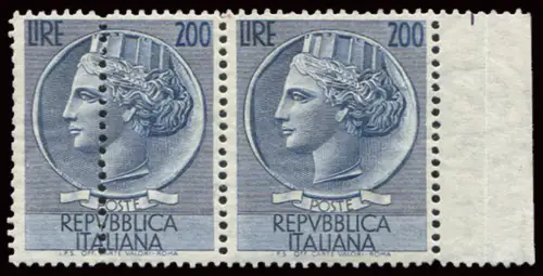 Syrakus Lire 200 Paar Sortenverzahnung