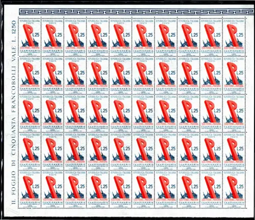 Messe Padua Blatt der 2. Tafel