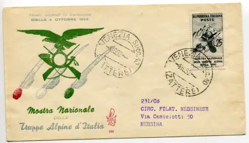 Alpentruppen auf Venedig Umschlag