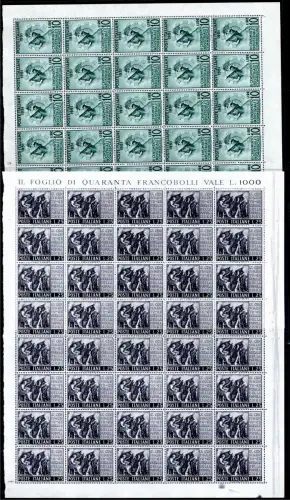 Serienzählung in Blättern