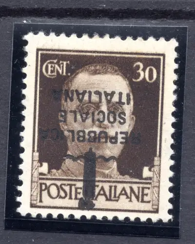 Centband. 30 n. 492Ba Sortenaufdruckaustausch - MH