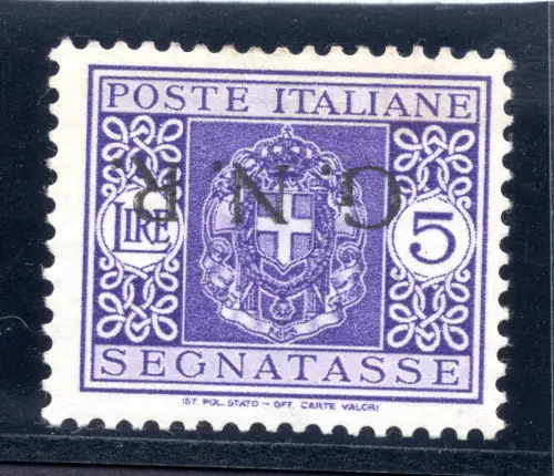 GNR Segnatasse Lire 5 Brescia Nr. 57/I - MH