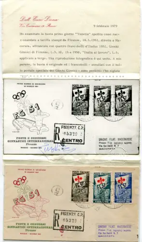 Turnspiele auf Umschlag Venetia Racc.