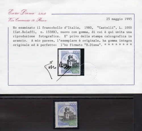 Castello Lire 1.000 Montagnana azzurro – Naturmarkensorte