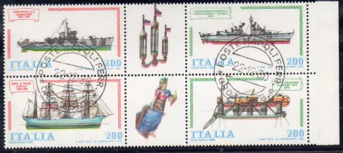 Schiffe 80er Jahre verschobene Schwarzdruckvariante