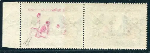 Weihnachten '62 Lire 10 mit teilweisem roten Aufkleber