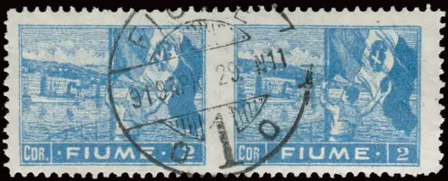 Fluss - Allegorien 2 C. ungezahntes Paar in der Mitte