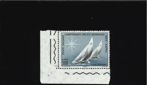 SEGEL L.500 WEISSER PUNKT BEI PASSAGIEREN