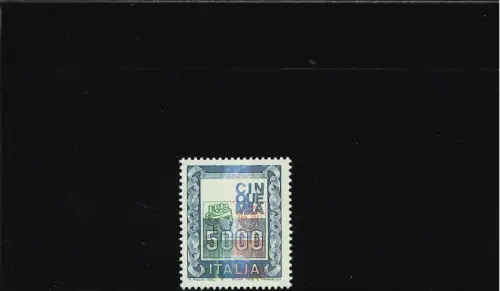 HOHE WERTE 5000 L SYRAKUS UND WAPPEN NACH UNTEN VERSCHOBEN 1056AB SACHSEN SP.