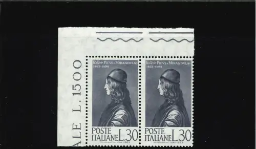 PICO DELLA MIRANDOLA N DI JOAN UNITA AL POINT BIANCO POS 1.