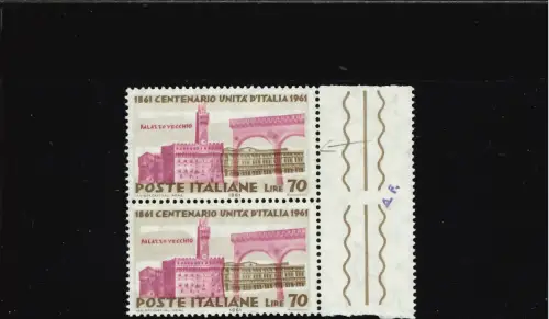 EINHEIT ITALIEN 70 L. UHR MIT FEHLENDER LINKER KUGEL CP. NORMALER KRAGEN POS 40.