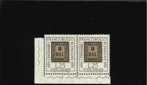 ROMAGNE 25 L. PRIMA A DI ITALIANE SANS TRATTO CP COL NORMAL 53. POS