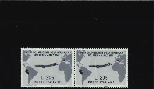 GRONCHI 205 GRAU HORIZONTALES PAAR, DAS RECHTE MIT AUFFÄLLIGER WEISSER ZEILE