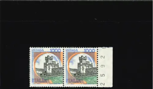 CASTELLI 1000 L. STARK VERSCHOBENE BODENFARBE HORIZONTALES DREHMOMENT