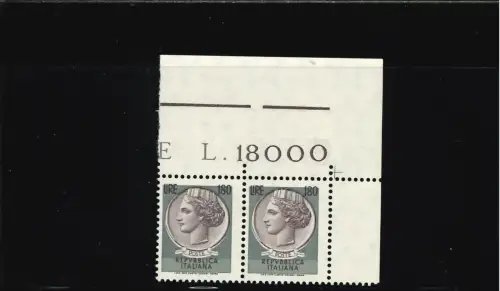 SIRACUSANA 180 L. FL MITTE VERSCHOBEN PAAR BLATTECKE