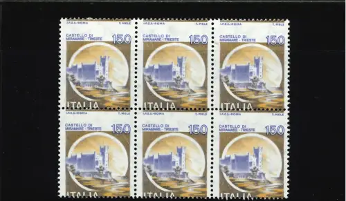 CASTELLI 150 L. STARK VERSCHOBENE HORIZONTALE VERZAHNUNG SIXTINA