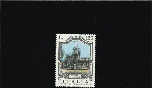 FONTANE PALMI 120 L. FARBE GRÜN VERSCHOBEN