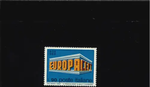 EUROPA 90 L. BLAUER HINTERGRUND NACH OBEN VERSCHOBEN