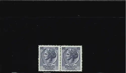 SIRACUASANA 15 L. PAAR VERTIKALE WEISSE LINIE