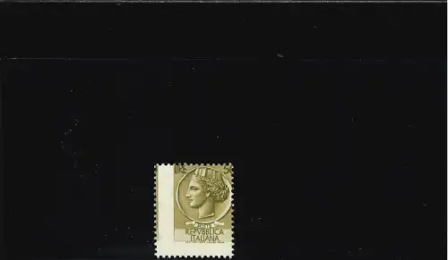 SIRACUSANA 50 L. STARK VERSCHOBENE ARABISCHE ZAHNUNG