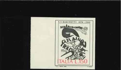 ARTE MARINETTI UNGEZÄHNT RECHTER RAND