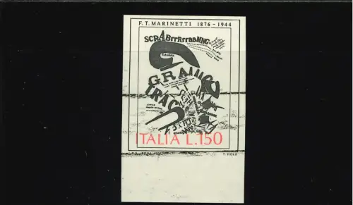 ARTE MARINETTI UNGEZÄHNT FLECKEN VERSTREUT