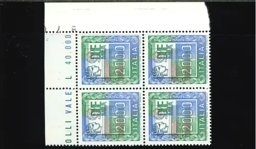 HOHER WERT 2000 L. KOPF NACH LINKS VIERTEL BLATTECKE VERSCHOBEN