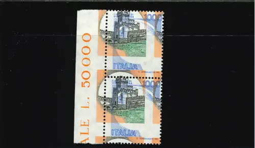 SCHLÖSSER 1000 L. ZAHNUNG UND MITTE STARK VERSCHOBEN VERTIKALES DREHMOMENT RECHTSKANTE RAND