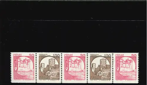 CASTELLI MACHINETTE 30+120 L. STREIFEN OHNE NUMMER