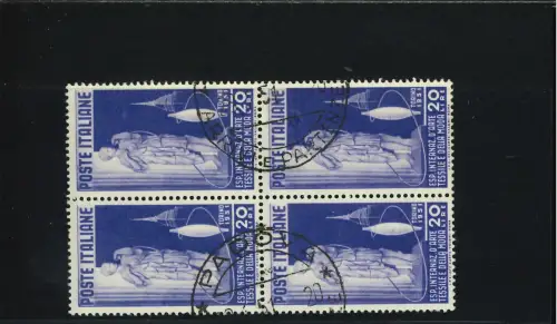 GROSSE TEXTILE KUNST RETUSCHE LINKS DER SCHLEIFSCHEIBE POS 49 IN EINEM VIERTEL