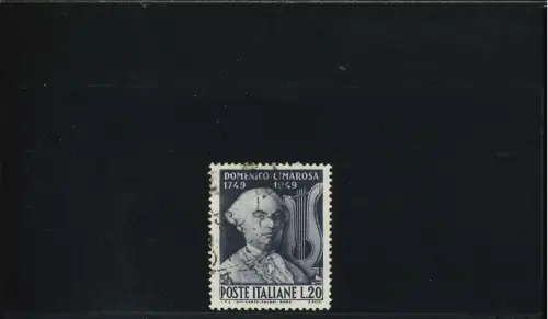 WIMPEL WEISSER STRICH AUF DEM O DI DOMENICO