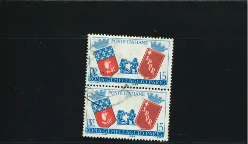 ZWILLING 15 L. WEISSER PUNKT KRONE RECHTS EINS IN EINEM PAAR