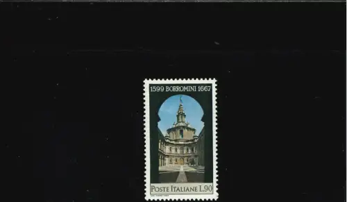 BORROMINI BLAUER FLECK IM FENSTER OBEN SEKUNDÄR VON LINKS POS 34