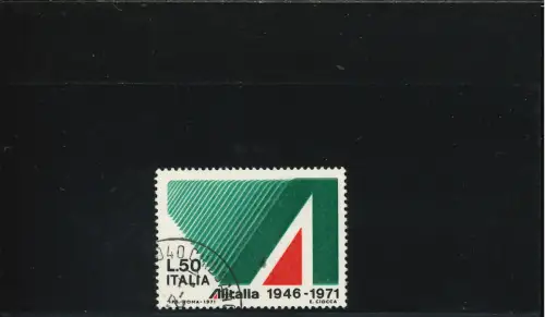 ALITALIA GRÜNDRUCK NACH OBEN VERSCHOBEN