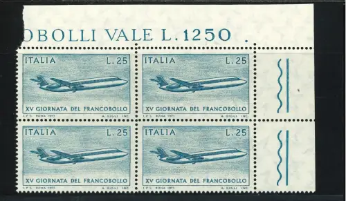 TAG DER BRIEFMARKE VIERTEL AUFFÄLLIGES VERGATA-PAPIER