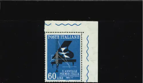 ITALIENISCHER PREIS 60 L. RETUSCHE DES WORTES RADIO