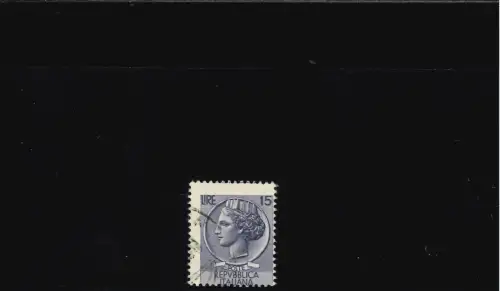 SIRACUSANA 15 L. MACHINETTE DENT VERSCHOBEN STERNE I.