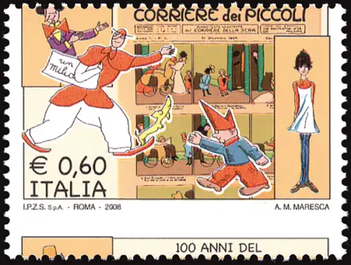 Kurier der kleinen Euro 0,60 Nr. 3070a Sorte Verzahnung