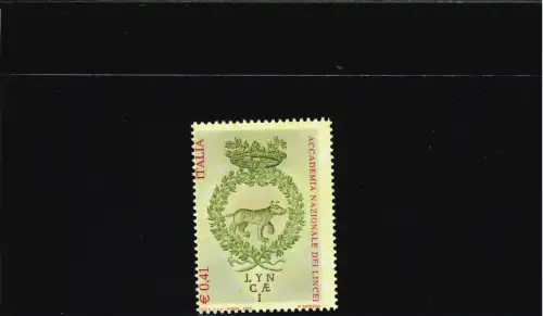 ACADEMIA LUCHSE AUF GELBEM HINTERGRUND