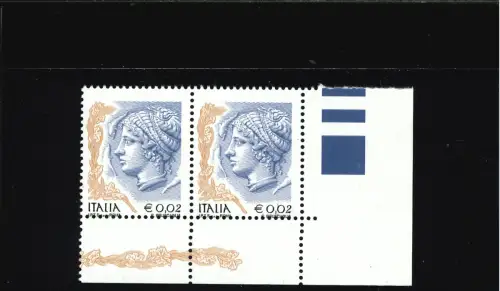 DAMEN 0,02 OHNE GOLDDRUCK ECKPAAR