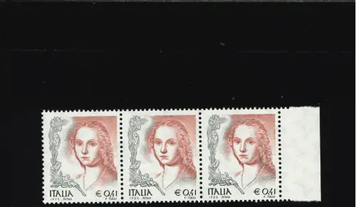 DAMEN 0,41 DREISTREIFEN DER ERSTE UND ROT