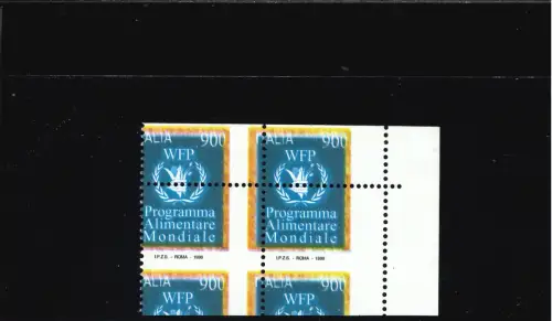 NAHRUNGSMITTELPROGRAMM STARK VERSCHOBENE UND UNGEZAHNTE ZAHNUNG ZU VIGNETTEN ECKPAAR