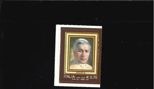 SAN PIO X STARK VERSCHOBENE ZAHNUNG UND STANZUNG